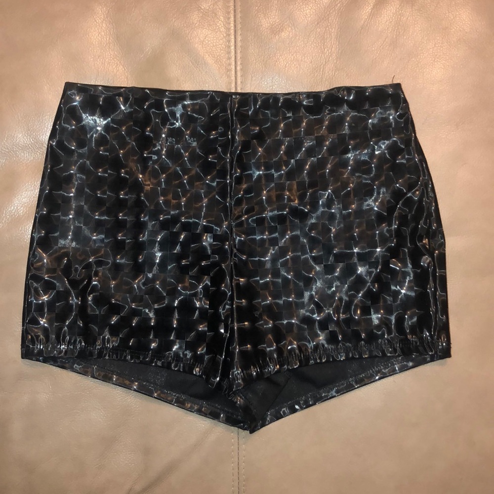 Small Black Booty Shorts - Picture 3 of 4